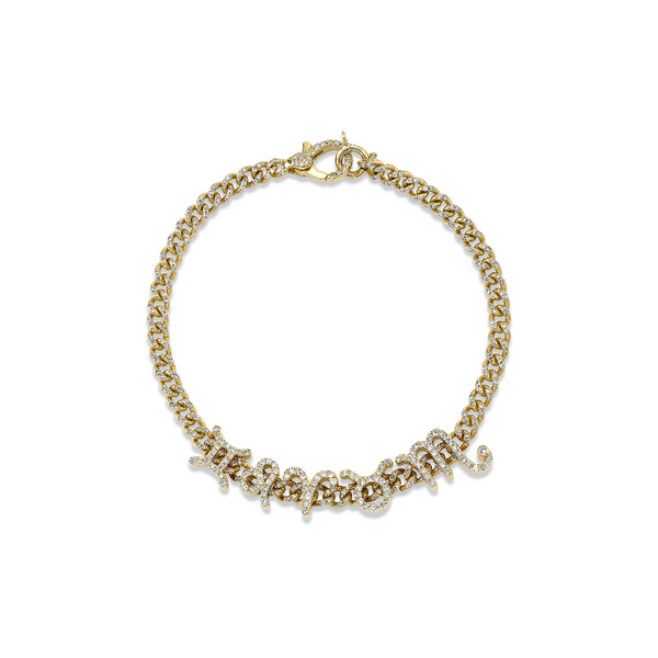 Shay YG Zodiac Charm with Pave Diamonds 0.1ct 18k