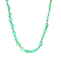 Venyx Muzo Emerald Beaded Necklace