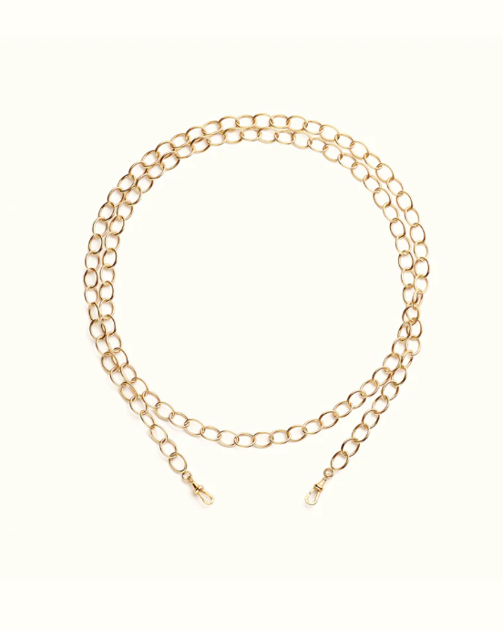Marie Lichtenberg YG Micro Rosa Chain 73cm (Demi-fine 14k)