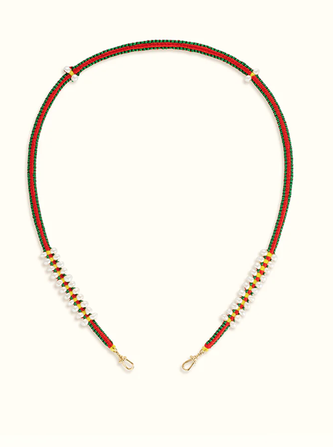 Marie Lichtenberg YG Rasta Ica Mauli Cord 50 cm (Demi-fine 14k)