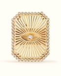 Marie Lichtenberg YG Scap Eye Ring 0.2ct 18k