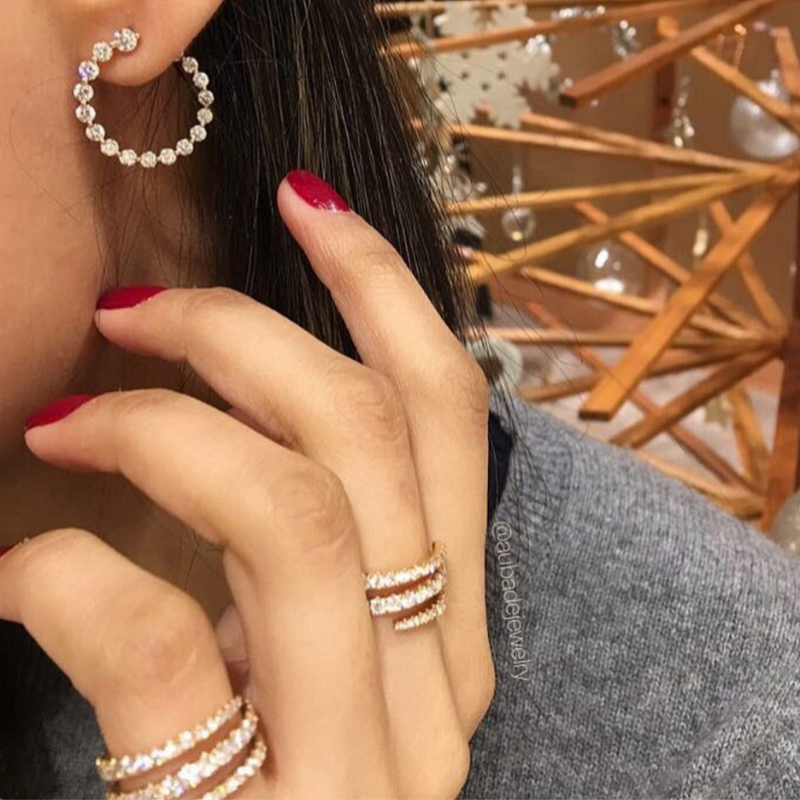 Anita Ko Diamond Coil Ring 1,89cts 18k