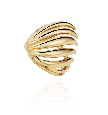 Fernando Jorge YG Flame Medium Ring 18k