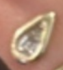Jacquie Aiche YG Teardrop Diamond Stud SINGLE (Demi-fine 14k)
