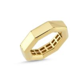 Ascher Plain Bubble Ring