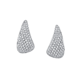 Anita Ko WG Diamond Pave Claw Earrings 1.72cts 18k