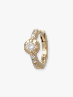 Jacquie Aiche Sophia Small  Mini Hoop