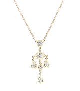 Jacquie Aiche Sophia Round Chandelier Necklace