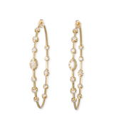 Jacquie Aiche Round Graduated Diamond Inside Out Hoops