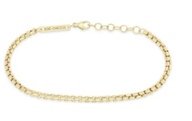 Zoe Chicco Medium Box Chain Bracelet