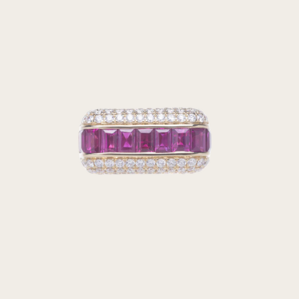 Rainbow K Diamonds Empress Ring