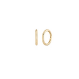 Lizzie Mandler Seamless Huggie 6.5mm 18k