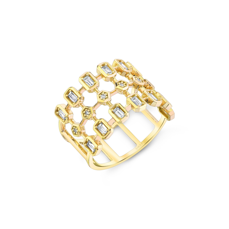 Shay Double Dash Diamond Ring