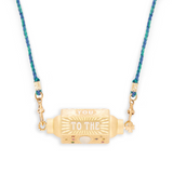 Marie Lichtenberg YG Love You Multi Locket with Garnet 0.33cts, Moonstone 0.33cts, Tsavorites 0.03cts and Sapphires 0.24cts (Demi-fine 14k/Sterling Silver)