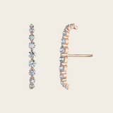 Anita Ko Small Floating Diamond Lobe Earring Single