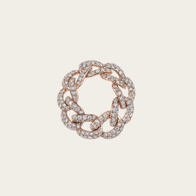 Shay Pave Diamond Essential Link Ring