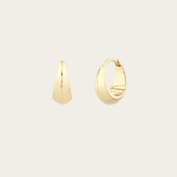 Lizzie Mandler Small Crescent Hoop