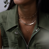 Zoe Chicco Herringbone Chain Necklace