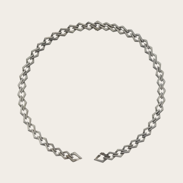 Ascher Matte Brushed Nexus Short Choker