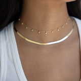 Zoe Chicco 11 Dangling Diamonds Necklace