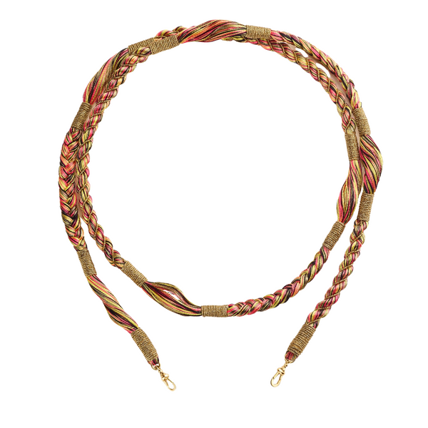 Marie Lichtenberg YG Double Loop Rathi Cord 73cm 18k