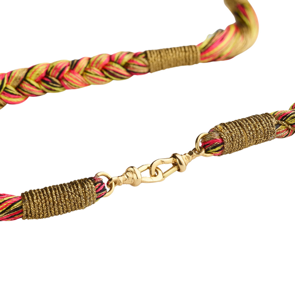 Marie Lichtenberg YG Double Loop Rathi Cord 73cm 18k