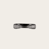 Eva Fehren White Diamonds Kissing Claw Ring