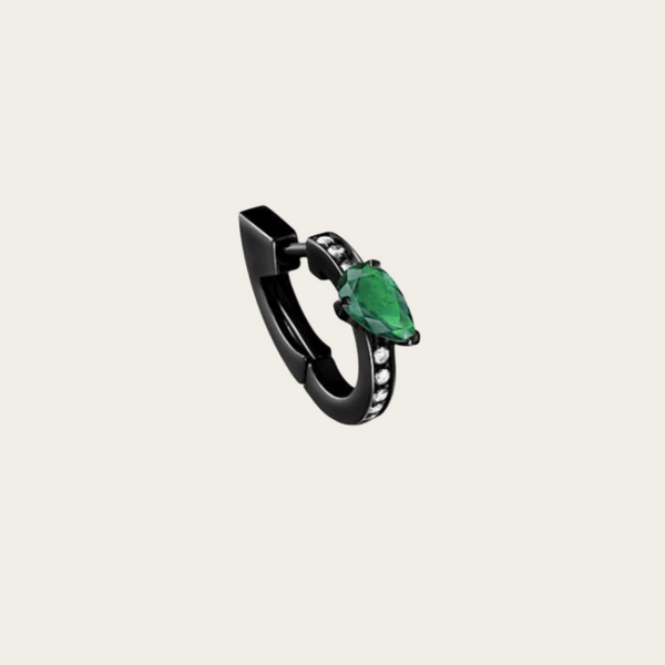 Repossi Emerald Harvest Hoop Earring