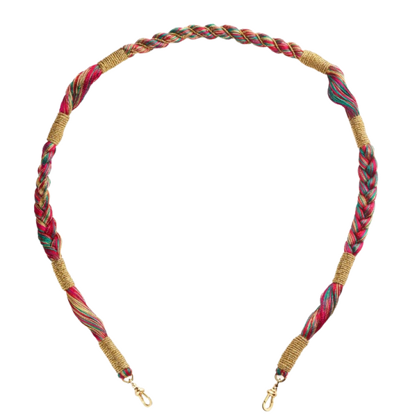 Marie Lichtenberg Burgundy Single Loop Rathi Cord