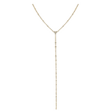 Shay Diamond Infinity Station "Y" Necklace 1.8ct 18k