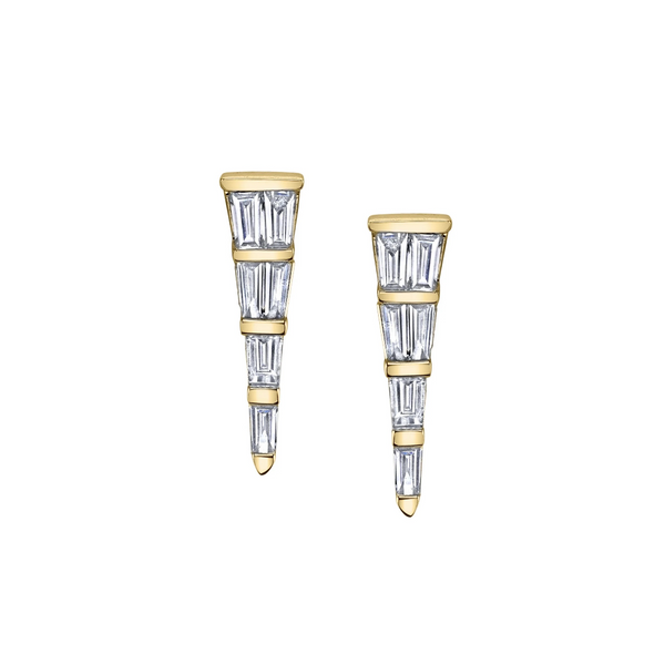 Anita Ko Small Baguette Dagger Studs