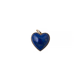 Jacquie Aiche Smooth Lapis Heart Charm