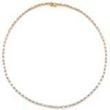 Anita Ko YG Diamond Baguette Choker 7.96cts 18k