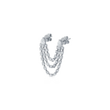 Anita Ko Bianca Double Pear Loop Diamond Earring / 0.48cts pear, 1.12cts round 18k