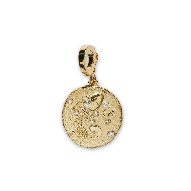 Azlee YG Of the Stars Small Coin 0.03 - 0.05ct 18k
