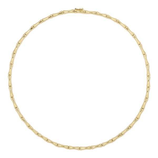 Anita Ko YG Bamboo Necklace 18k