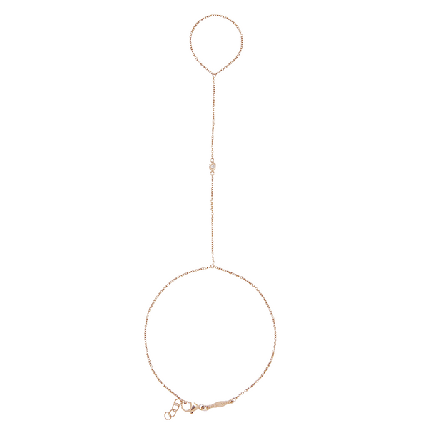 Jacquie Aiche 1 Diamond Finger Bracelet