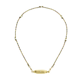 Marie Lichtenberg YG Baby Coco Diamond Locket 0.045cts (Demi-fine 14k)