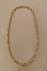 Ascher Bubble Chain Necklace with Diamond Closure