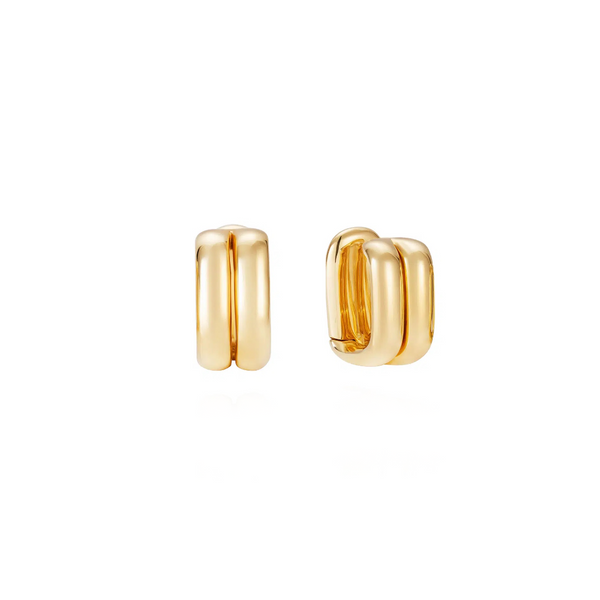 Fernando Jorge YG Doubled Earrings 18k