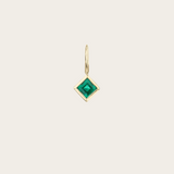 Lizzie Mandler Carre Emerald Charm