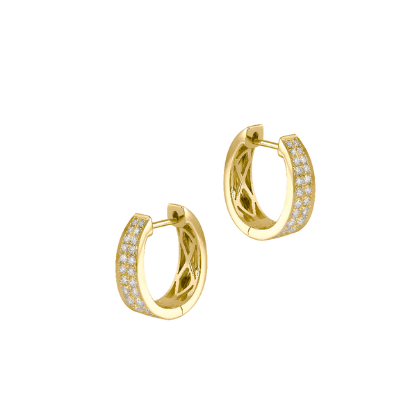 Anita Ko Diamond Meryl Huggies 0.50cts 18k