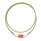 Marie Lichtenberg YG Vivons Heureux Box Locket with Diamonds 0.76ct 18k