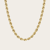 Zoe Chicco Large Rope Chain Necklace