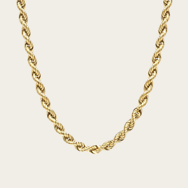 Zoe Chicco Large Rope Chain Necklace