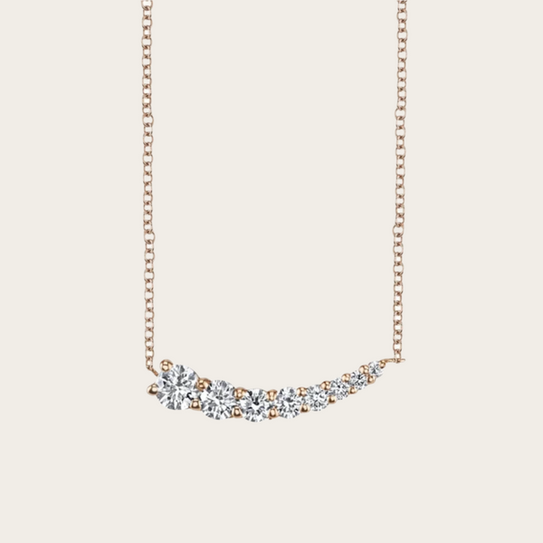 Anita Ko Small Floating Diamond Necklace