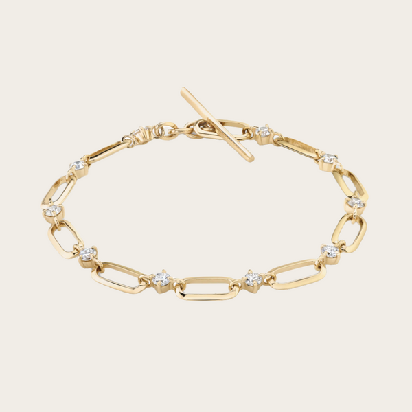Lizzie Mandler Eclat Diamond Link Bracelet