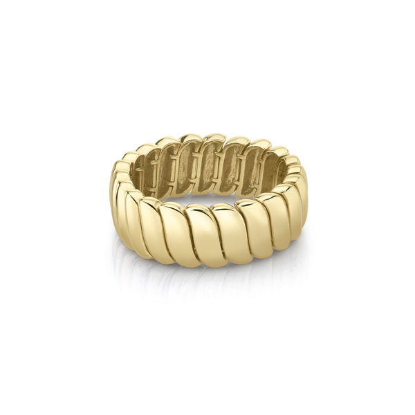 Anita Ko YG Plain Zoe Ring 18k