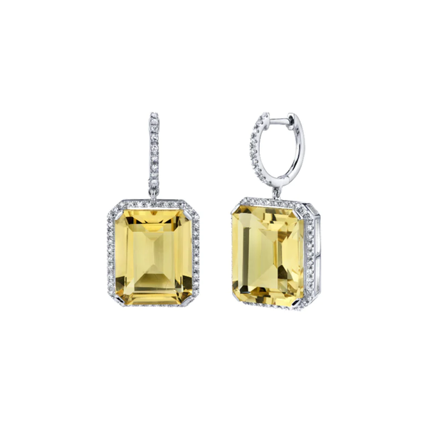 Shay Portrait Gemstone Earrings