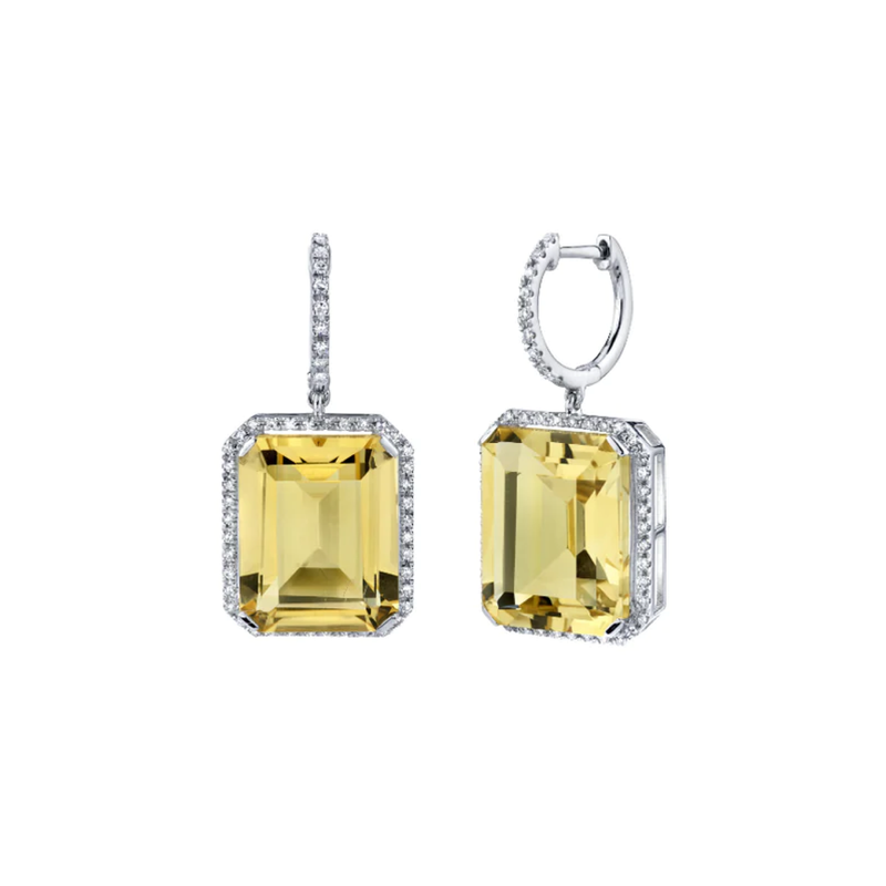 Shay Portrait Gemstone Earrings